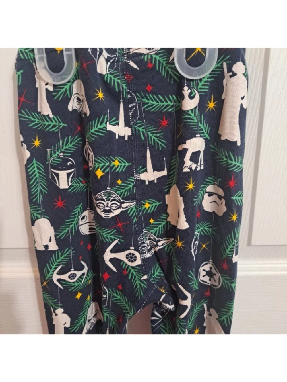 Hanna Andersson Unisex 12 Star Wars Christmas Pajama Set